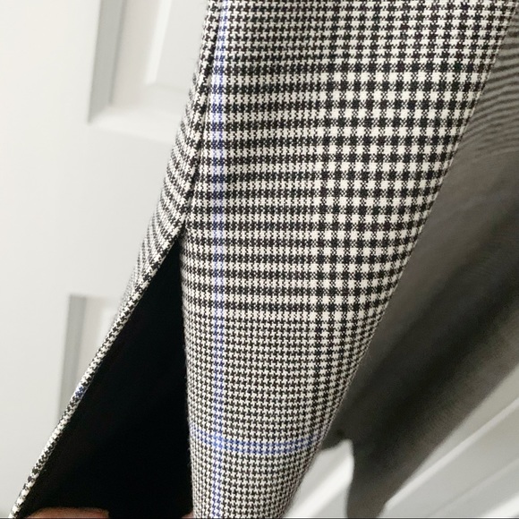 Theory S Easy Snap Windowpane Portland Shift Dress - Picture 6 of 9